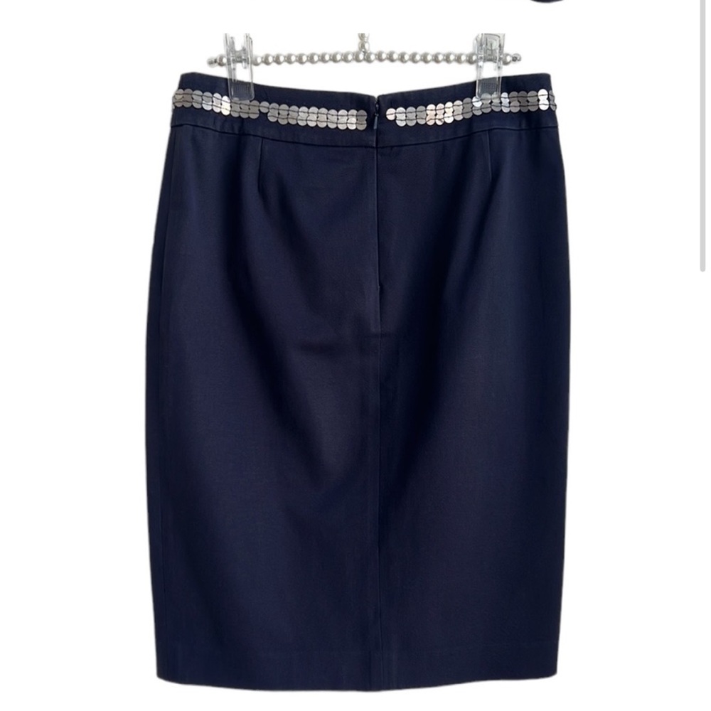 Tory Burch Twill Holly Skirt | Size 14 - Picture 6 of 8